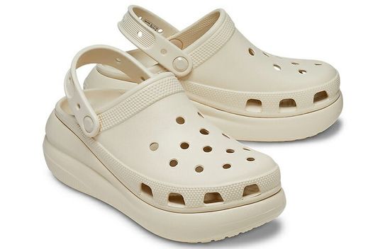 Crocs Classic Crush Clog Bone