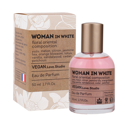 Вода парфюмерная Vegan Love Studio Woman In White (Веган Лав Студио Вуман Ин Вайт) – 50ml for women