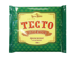 Тесто слоеное дрожжевое «Царское подворье» - 500 г