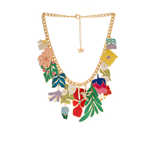 колье СОВРЕМЕННОЕ ИСКУССТВО  Африканский сад