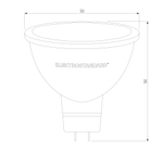 Светодиодная лампа Dimmable JCDR 7W 4200K GU5.3 BLG5317