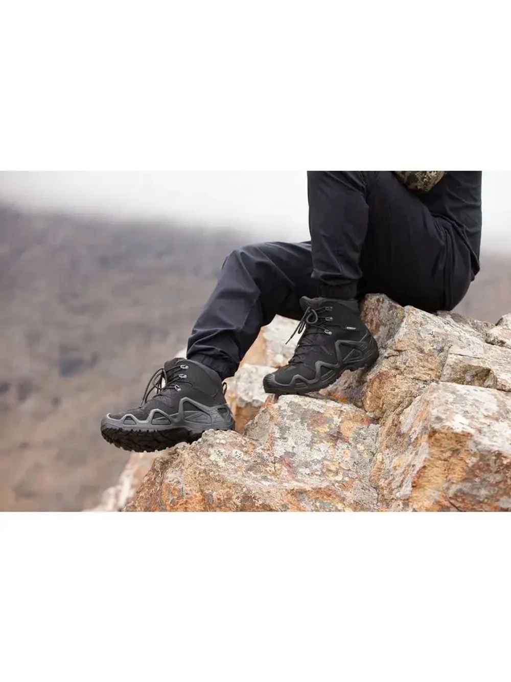 Ботинки треккинговые E-pro Черный