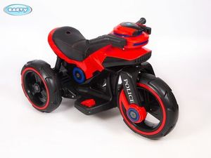 Детский электромотоцикл Barty Y- MAXI Police YM 198 красный фото №2