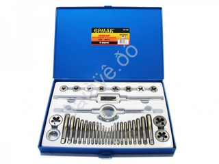 Набор метчиков и плашек 36пр. М3-М10  ЕРМАК 657004