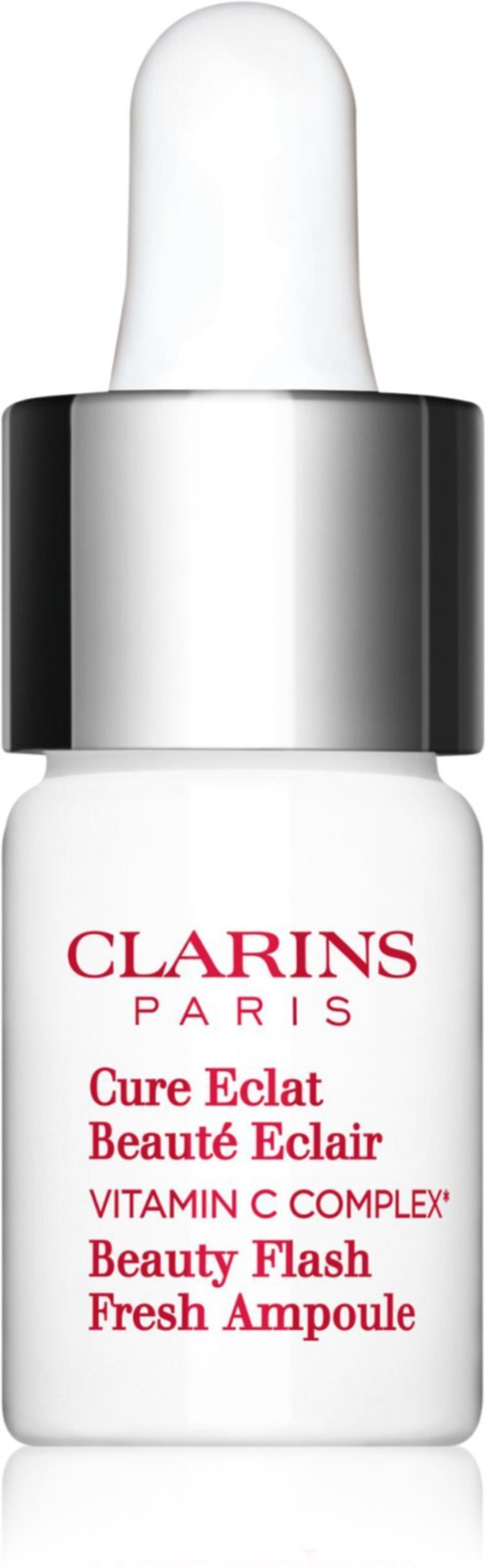 Clarins Beauty Flash Fresh Ampoule - осветляющая сыворотка с витамином С /   8  ml  / GTIN 3666057195198