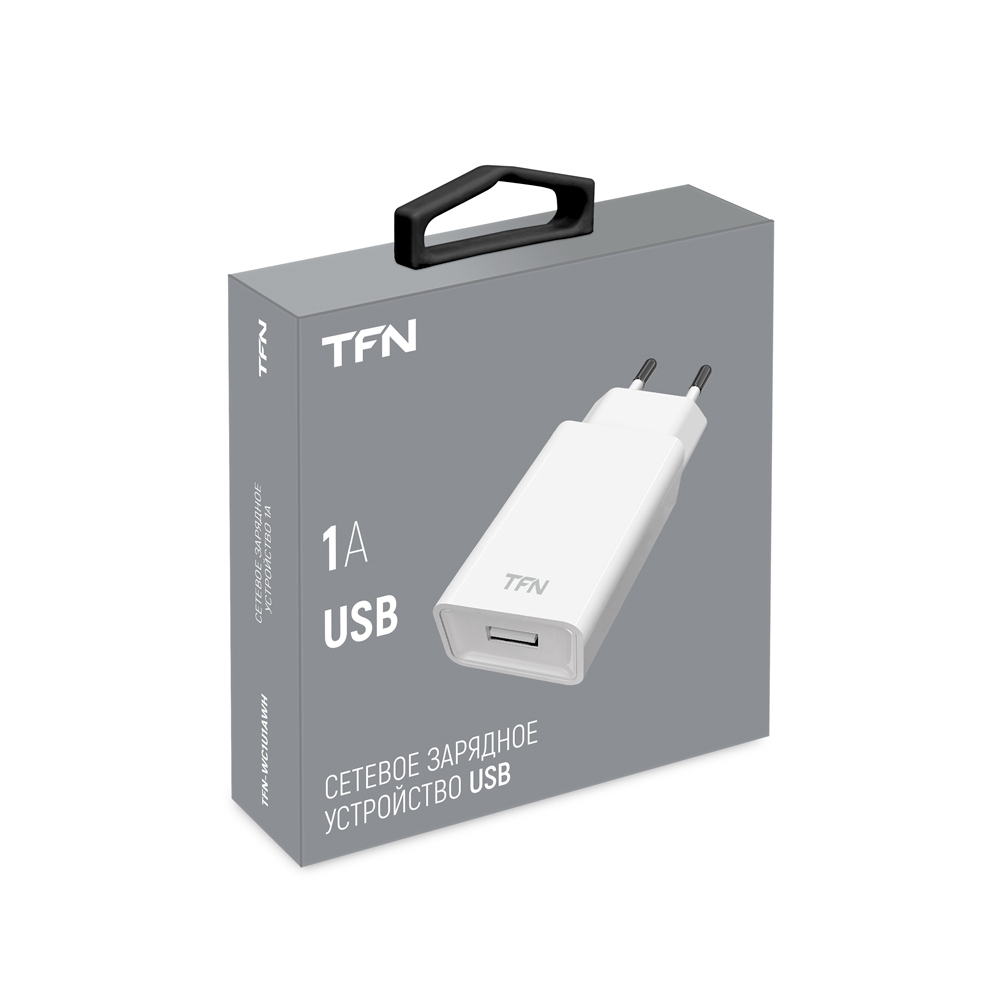 Устройство зарядное TFN без кабеля 1A white