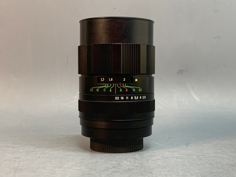 TeleZenitar MC 2.8/135mm Нерабочая диафрагма.