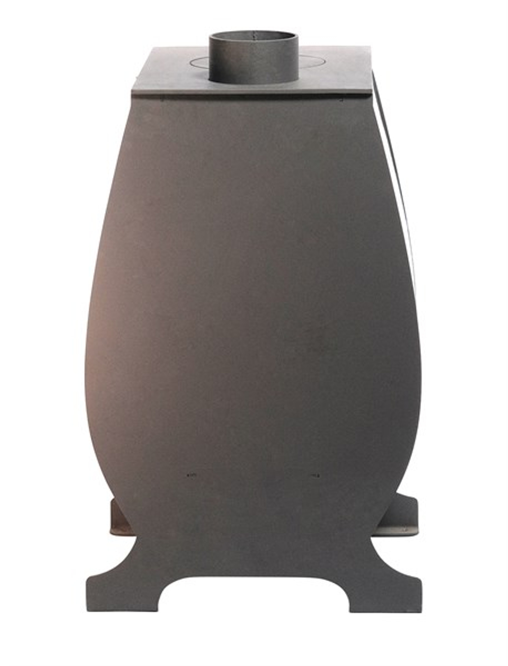 Печь воздухогрейная Сибирячка 6 кВт. Кожух из нержавеющей стали