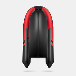Надувная лодка GLADIATOR B330 красно-чёрный