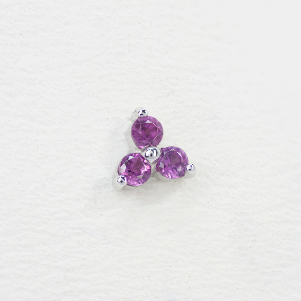 Threeleaf tops with Precious gems