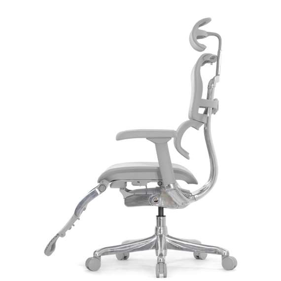 Кресло FALTO Ergohuman Elite 2 ( серый каркас /сетка светлаяT-168-B2 Natural)