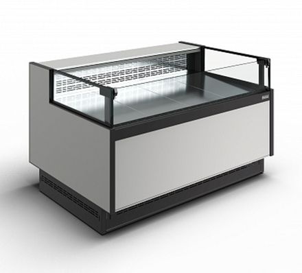 Гастрономическая витрина BAVARIA 4 Carboma GC110 VM 1,25-2 открытая (версия 2.0) (без боковин)