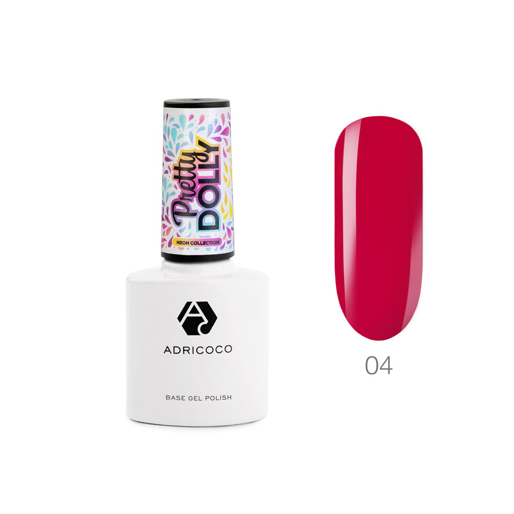 Гель-лак ADRICOCO Pretty dolly №04, (8мл)
