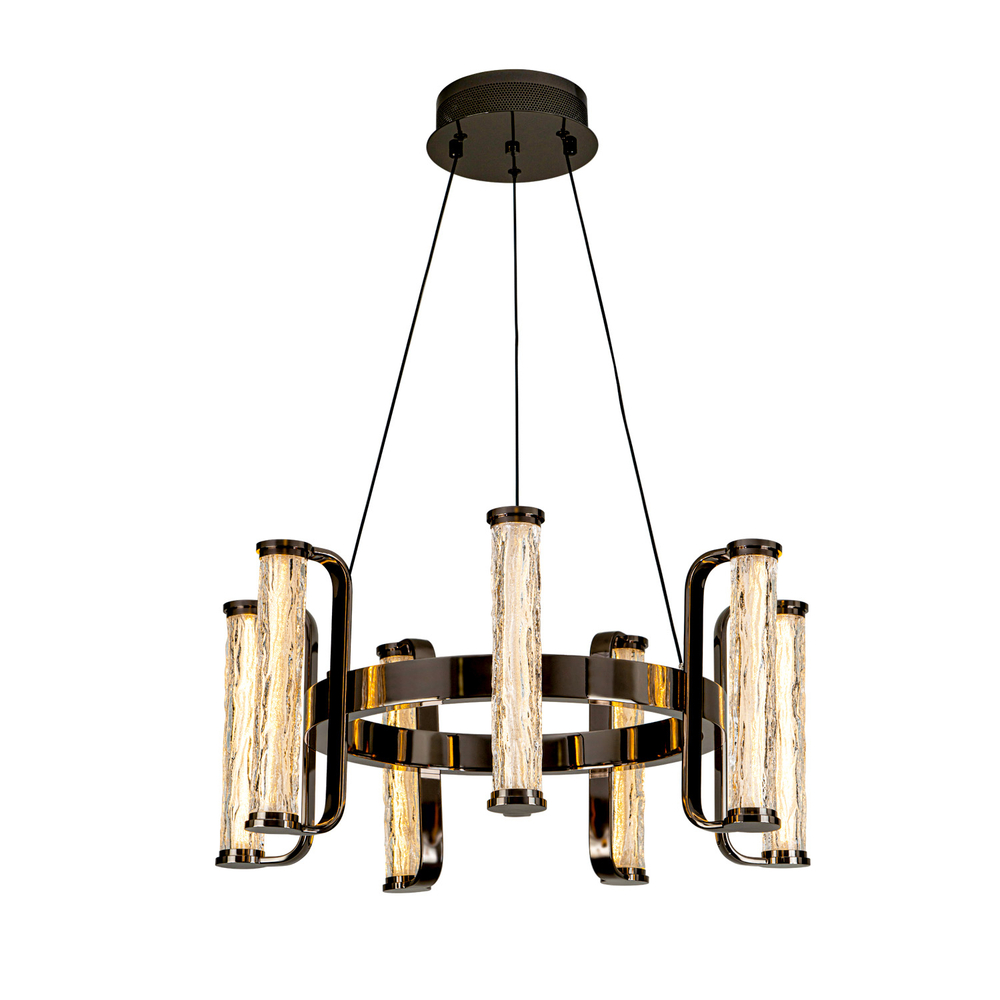 Подвесная светодиодная люстра Modestyle MS.2340.600 BK