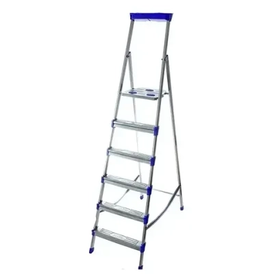 Стремянка широкие 6 ступеней (металл) . СМ6