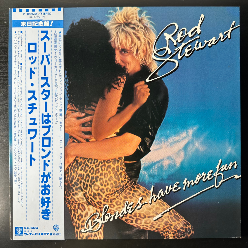 Rod Stewart ‎– Blondes Have More Fun (Япония 1978г.)