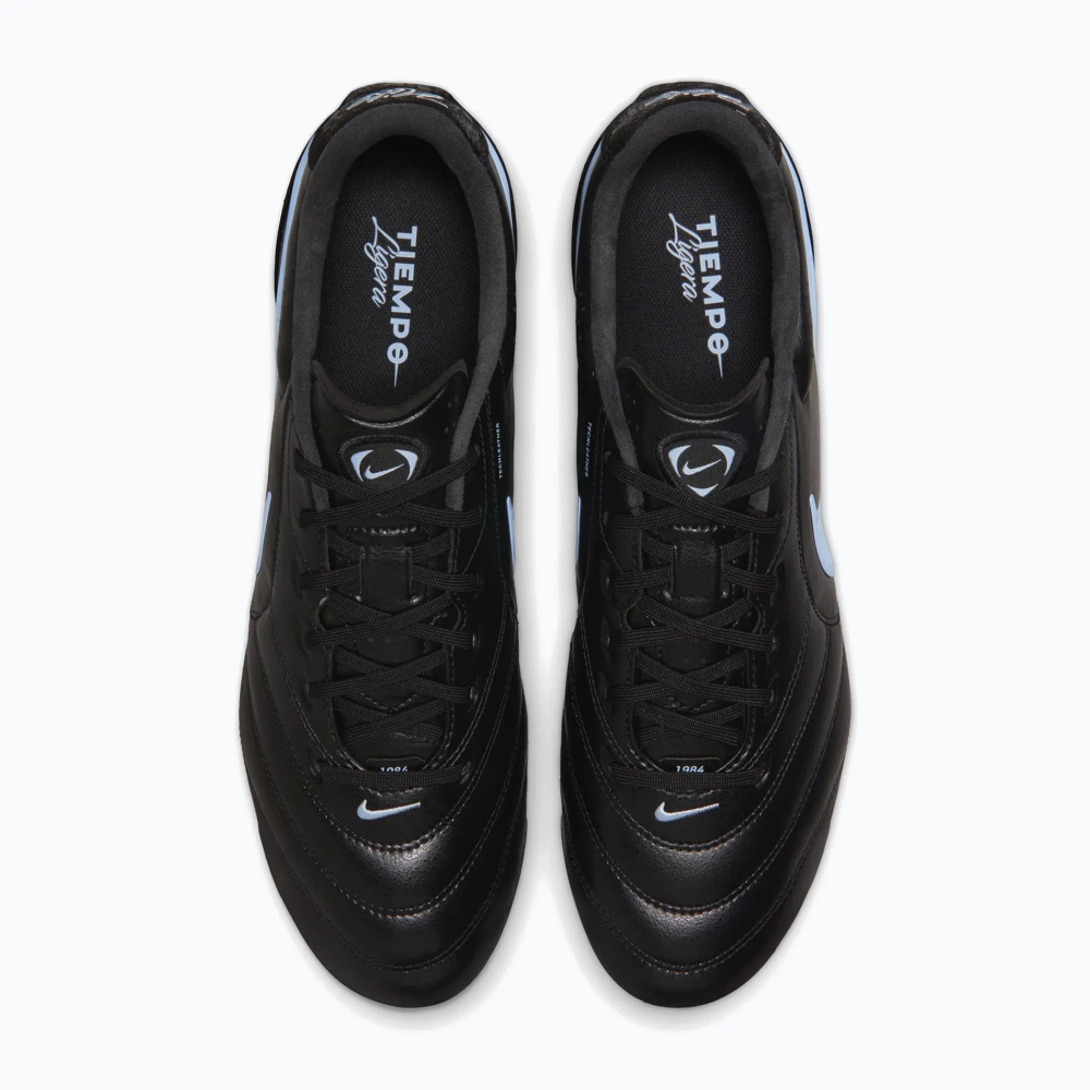 Футбольные бутсы Nike Tiempo Ligera Pro FG black/ice blue/obsidian