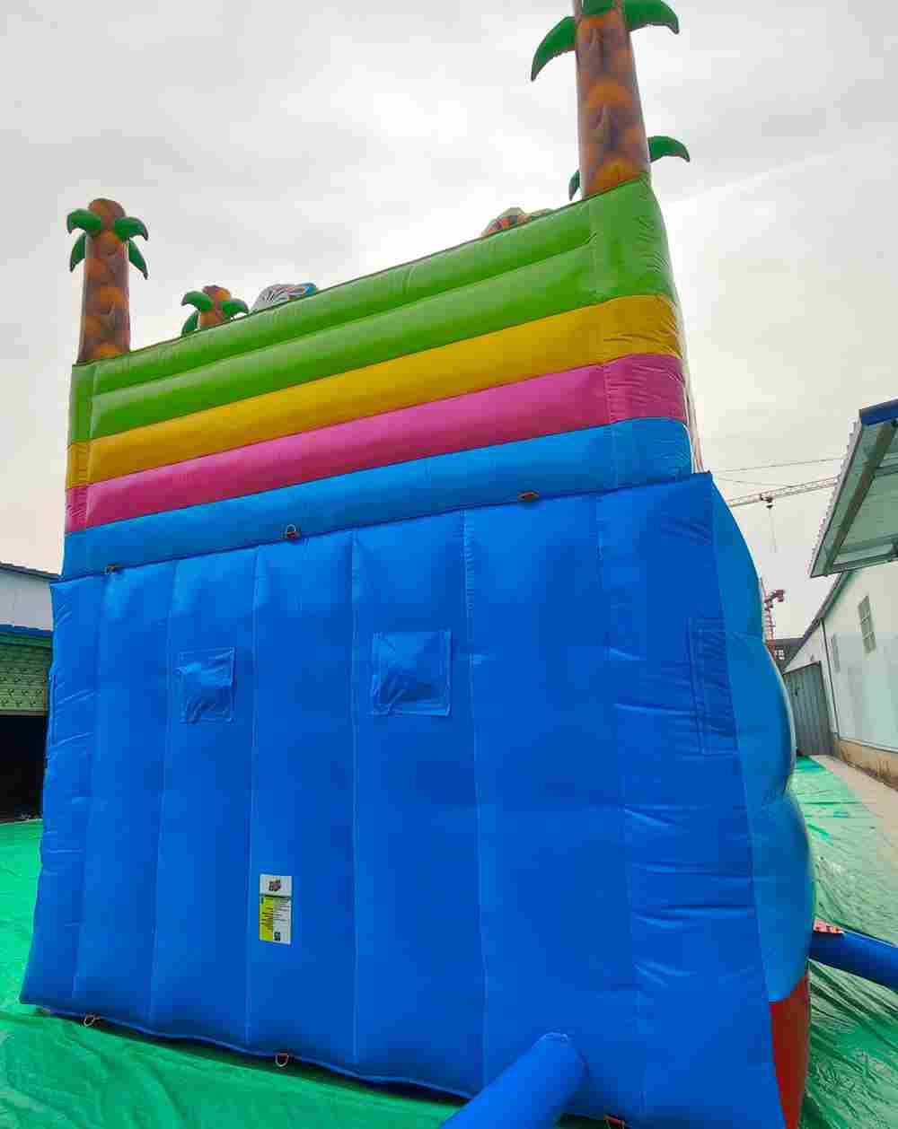 Коммерческий надувной батут «Звериная команда 2», 8*4*5 м