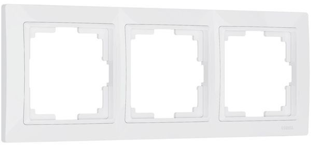 Рамка на 3 поста Snabb basic (белый)