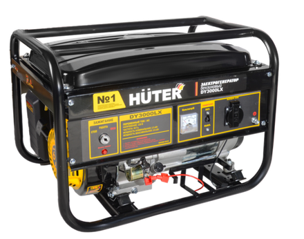 Портативный бензогенератор Huter DY3000LX
