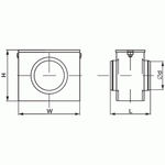 Воздушный фильтр FBCr 355 с фильтрующей вставкой EU-3