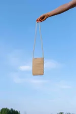 Вязаная сумочка FOS Розовая