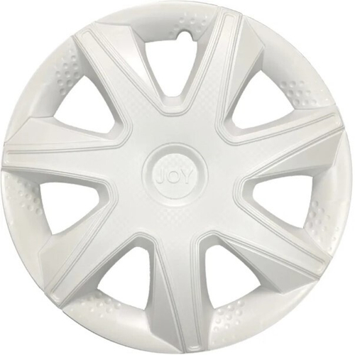 Колпак колеса R15 Джой белый (в мешке 4 упак) (LION)