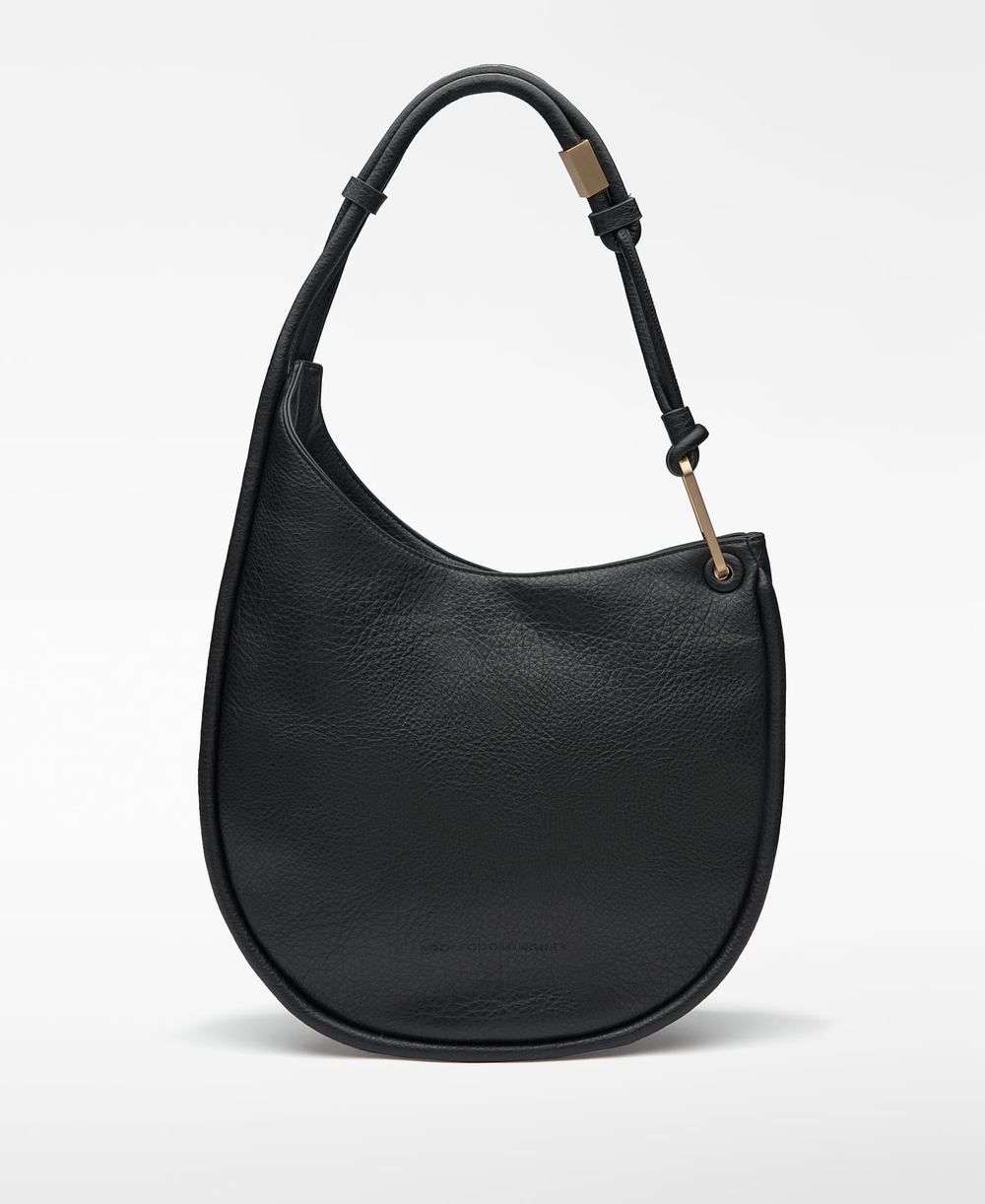 Adolfo Domínguez Сумка-хобо Luna, черный