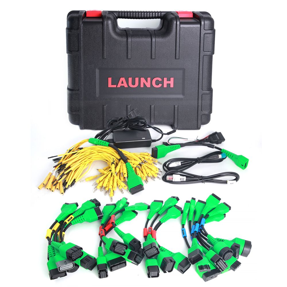 Набор кабелей и ПО для обслуживания АКБ электроавтомобилей Launch EV Diagnosis KIT LNC-166