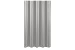 Штора для ванной Home One Checkered, 180х180, полиэстер, светло-серый