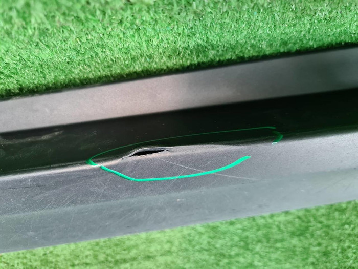 Накладка порога правая BMW X6 F16 (2014-2020)