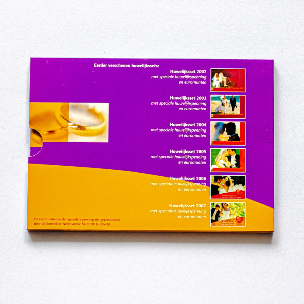 Netherlands 2008 Wedding Coin Set