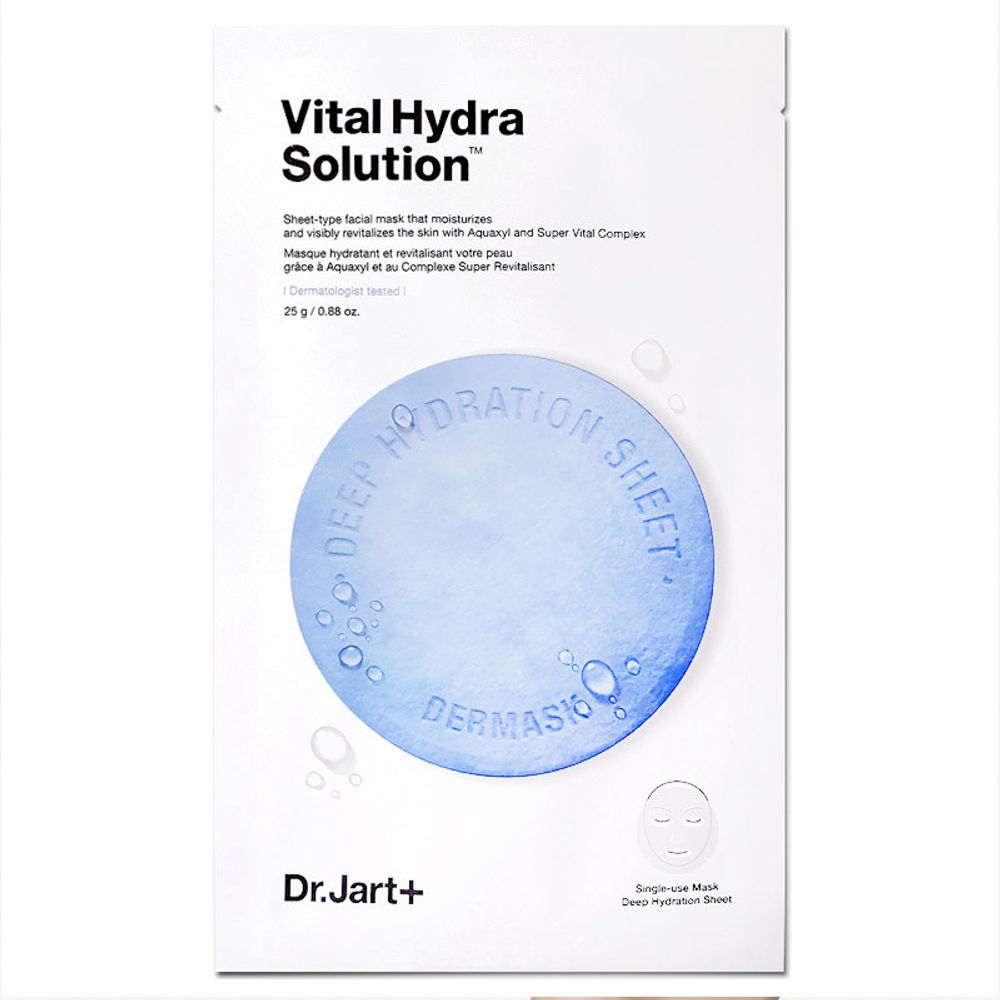 Dr.Jart+ Vital Hydra Solution тканевая маска для интенсивного увлажнения