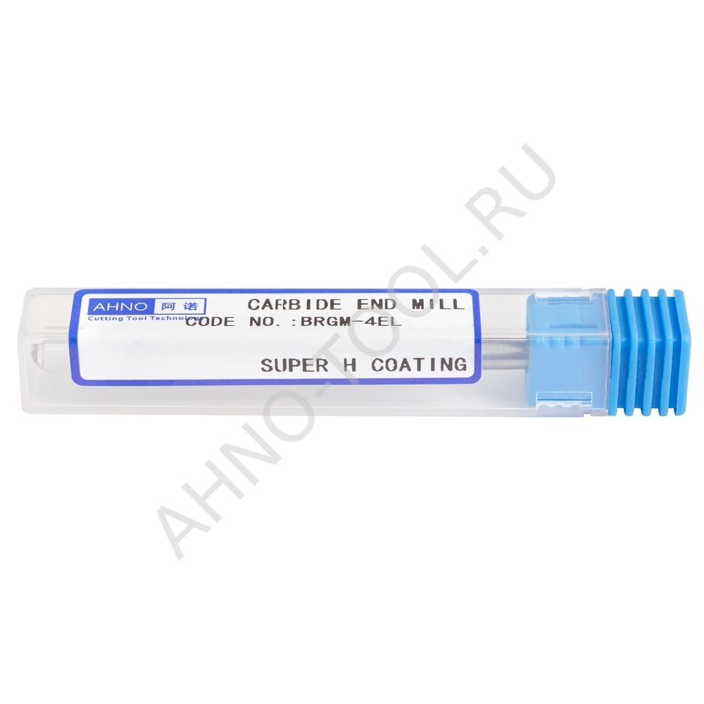 Фреза твердосплавная   3мм (L=75, l=12, хв=6) Z4 35° по стали, нерж., чугуну BRGM-4EL-D3.0 HRC45 AHN