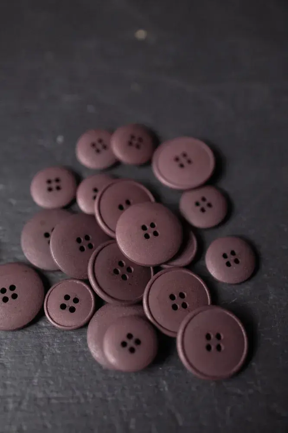 пуговицы HEMP Plum Brown 20 мм