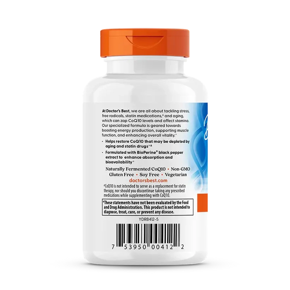 High Absorption CoQ10 60 мягких капсул Doctors Best