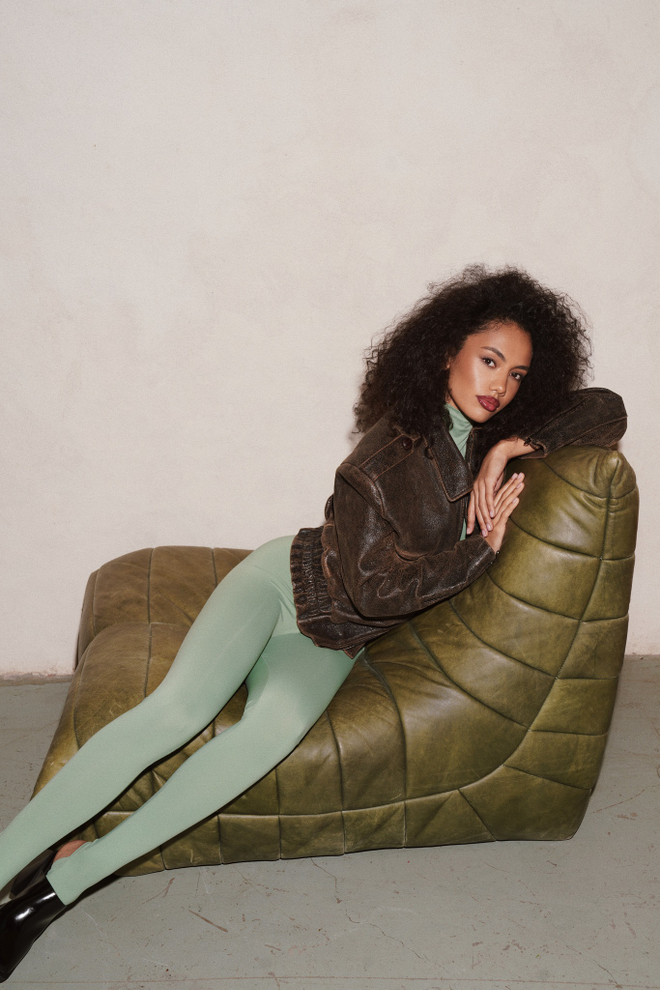 Slim leggings — Matcha