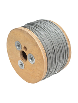 Стальной трос Gigant DIN 3055 3мм оцинкованный 200м GSC-007