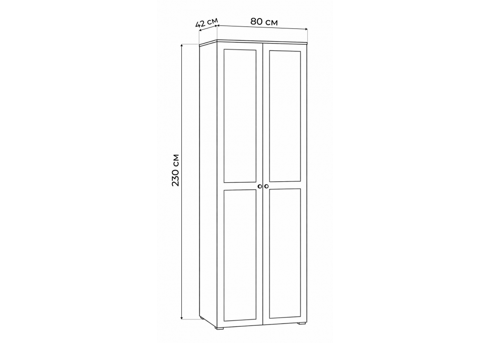 Шкаф Woodville Опра 16.307 белый PE шагрень, дуб золотой craft