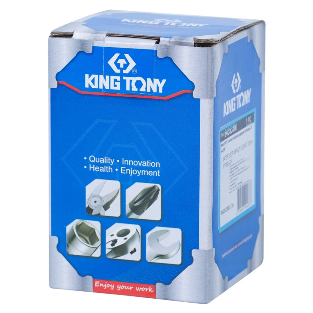 Головка торцевая ударная глубокая шестигранная 3/4&quot;, 33 мм KING TONY 643533M