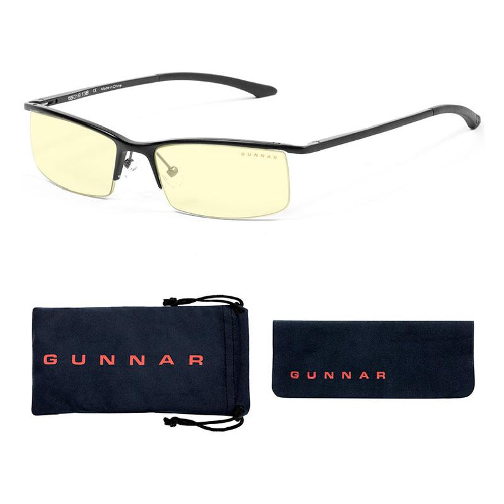 Компьютерные очки GUNNAR Emissary Amber Тонировка линз — Amber GBLF 65, сила линз — GUNNAR-Focus