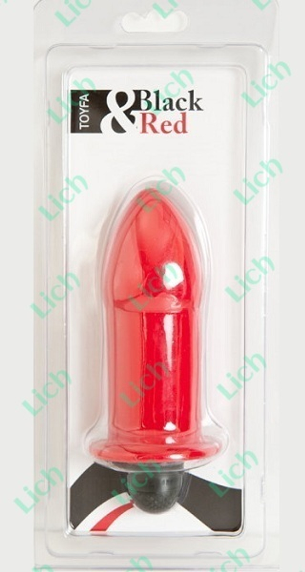 Красная водонепроницаемая вибровтулка, 12,5 см