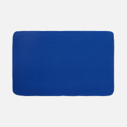 Флисовый плед Warm&Peace XL, ярко-синий