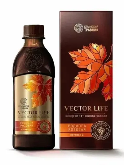 Концентрат полифенолов красных сортов винограда «Vector Life» – Родиола розовая