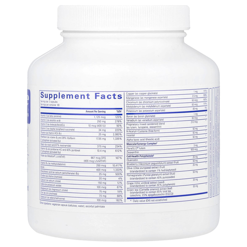 Pure Encapsulations, Полифенольные питательные вещества, 180 капсул