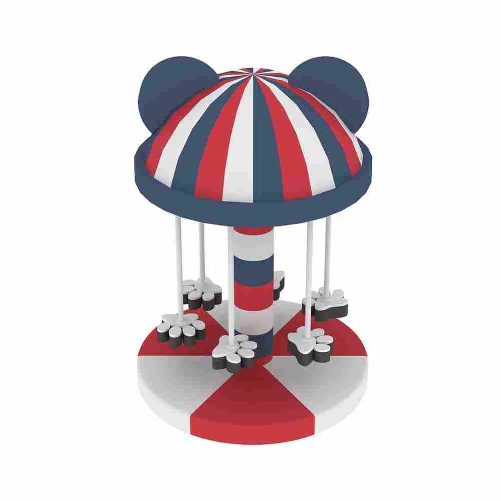 Детский аттракцион 4kids Карусель «Медвежьи лапки» c электроприводом