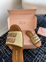 Miu Miu Slide (2 colors)