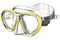 Маска детская Seac Procida junior желтая рамка/прозрачный силикон
