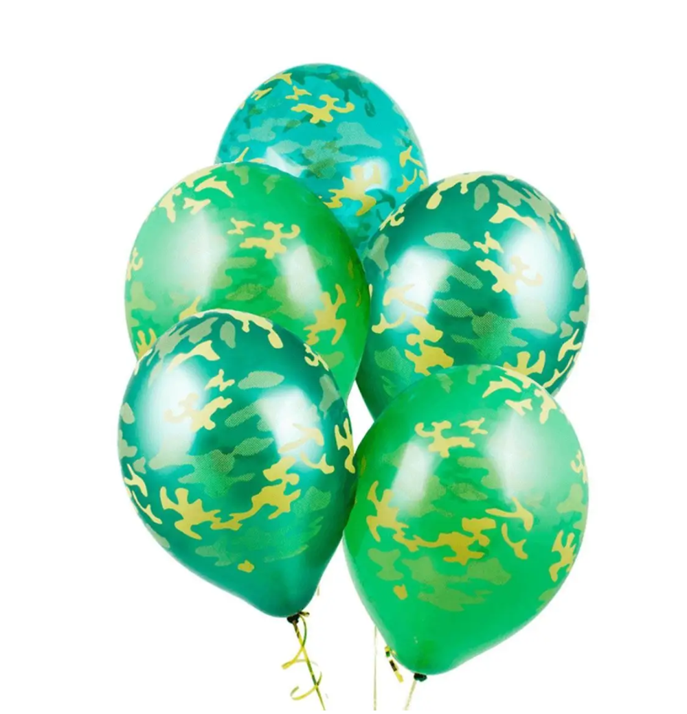 Латексный шар «Камуфляж», 36 см