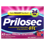 Prilosec, OTC, Wildberry, 20 мг, 42 таблетки